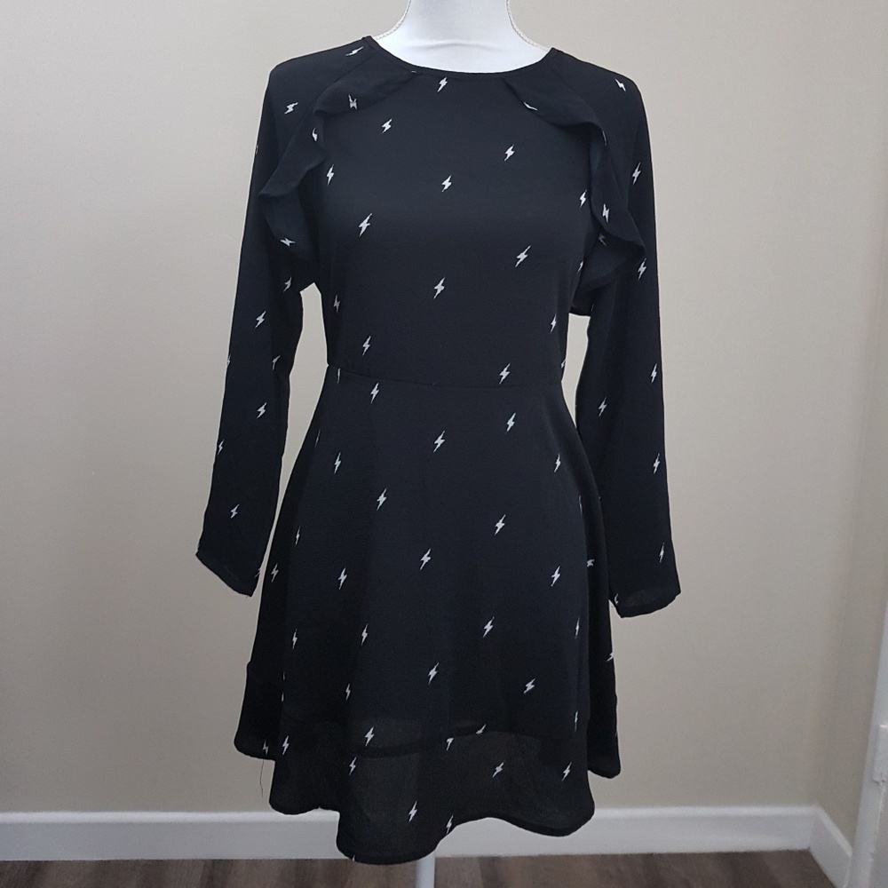 black dress